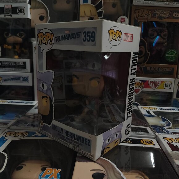 Funko Pop Marvel Runaways Molly Hernandez #359 - Box Damage - Picture 5 of 7